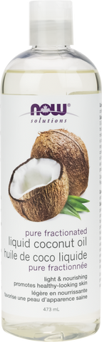 Liquid Coconut Oil - 473ml - Now - Health & Body Nutrition