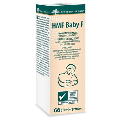 HMF Baby F Probiotic Formula for Formula Fed Babies - 66g - Genestra - Health & Body Nutrition