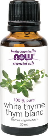 White Thyme Essential Oil - 30ml - Now - Health & Body Nutrition