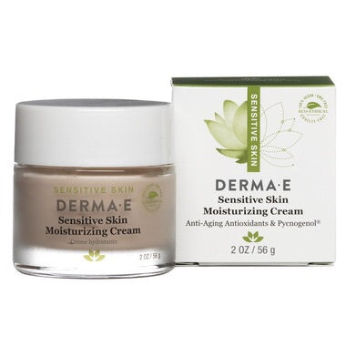 Sensitive Skin Moisturizing Cream With Pycnogenol - 56g - Derma E - Health & Body Nutrition