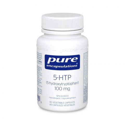 5-HTP 100 mg (5-Hydroxytryptophan) - 60vcaps -Pure Encapsulations - Health & Body Nutrition