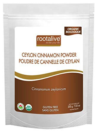 Organic Ceylon Cinnamon Powder - 200g - Rootalive - Health & Body Nutrition