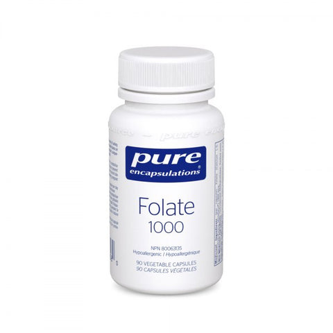 Folate 1000 - 90vcaps - Pure Encapsulations - Health & Body Nutrition