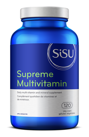Supreme Multivitamin - 120vcaps - Sisu - Health & Body Nutrition