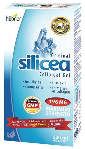 Silicea Colloidal Gel - 500ml - Hubner - Health & Body Nutrition