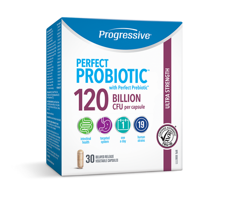 Perfect Probiotic 120 Billion - 30vcaps - Progressive - Health & Body Nutrition