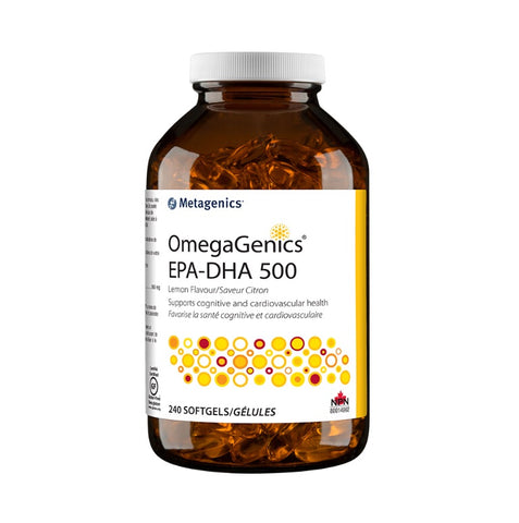 OmegaGenics EPA-DHA 500 - 240gels - Metagenics - Health & Body Nutrition
