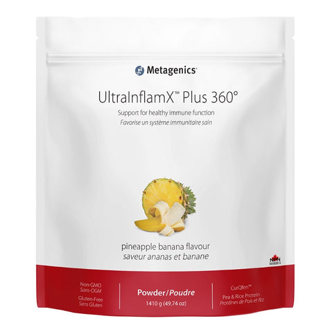 UltraInflamX Plus 360° - Pineapple Banana Flavour 1350g - Metagenics - Health & Body Nutrition