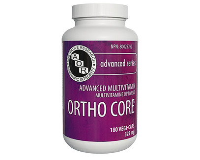 Ortho Core 950mg - 180vcaps - AOR - Health & Body Nutrition