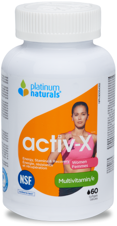 Activ-X Women - 60 softgels - Platinum Naturals - Health & Body Nutrition