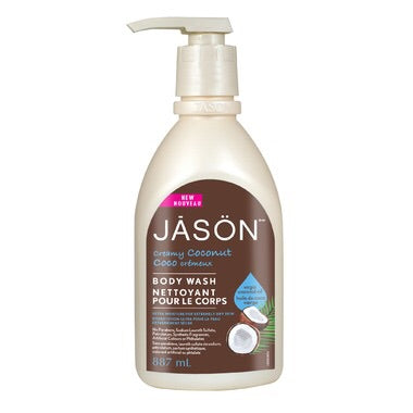 Body Wash - Coconut - 887ml - Jason - Health & Body Nutrition