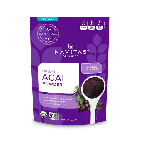 Açai Powder - 113g - Navitas Organics - Health & Body Nutrition