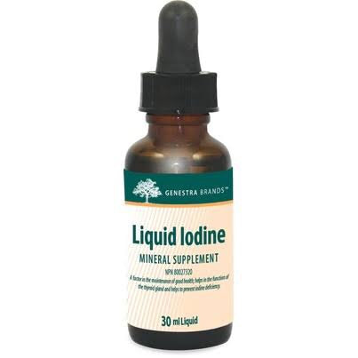 Liquid Iodine - 30ml - Genestra - Health & Body Nutrition
