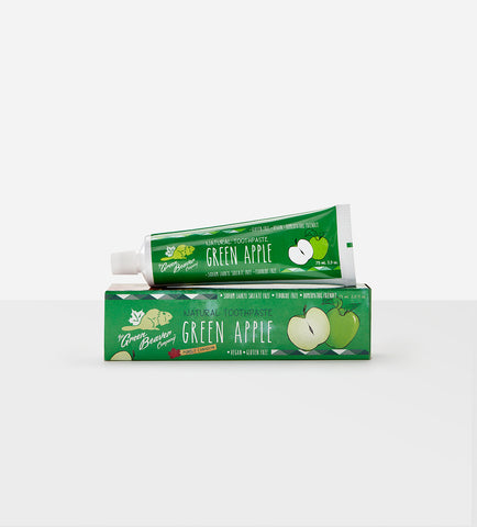 Natural Toothpaste - Green Apple - 75ml - Green Beaver - Health & Body Nutrition