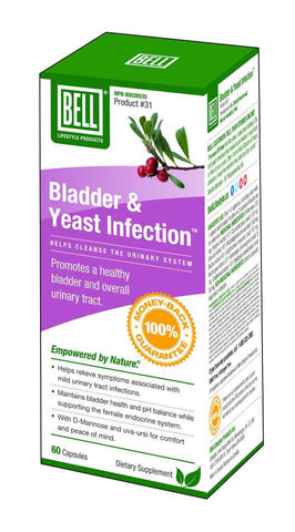 Bladder & Yeast Infection - 60vcaps - Bell - Health & Body Nutrition