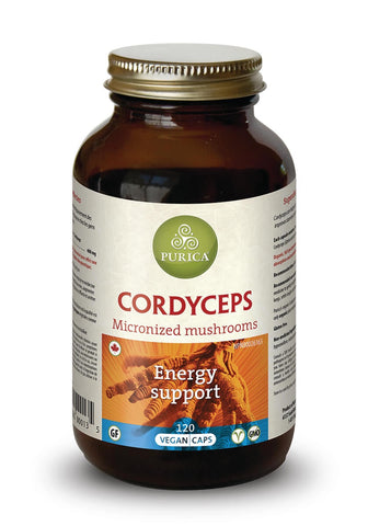 Cordyceps - 120vcaps - Purica - Health & Body Nutrition