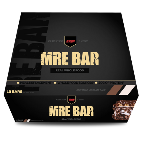 MRE BAR - German Chocolate Cake - 12bars - RedCon1 - Health & Body Nutrition