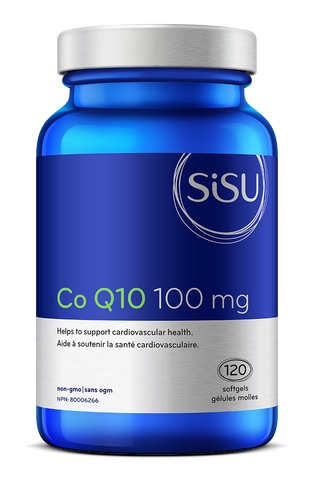 Co Q10 100mg - 120gels - Sisu - Health & Body Nutrition