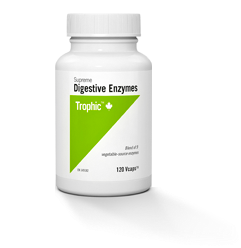 Supreme Digestive Enzymes - 60vcaps - Trophic - Health & Body Nutrition