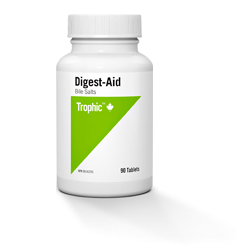 Digest Aid Bile Salts - 90tabs - Trophic - Health & Body Nutrition