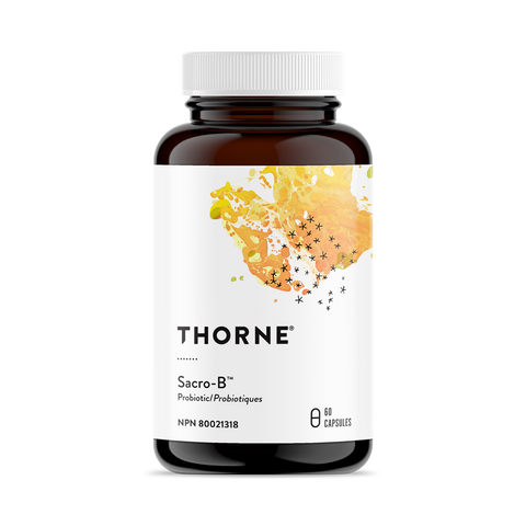 Sacro-B - 60caps - Thorne - Health & Body Nutrition