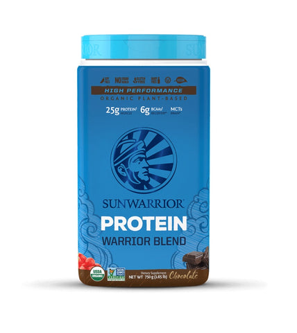 Warrior Protein Blend - Chocolate - 750g - Sunwarrior - Health & Body Nutrition