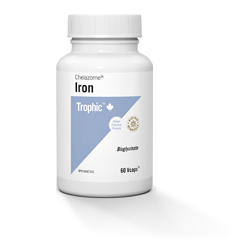 Iron Chelazome 125mg - 90vcaps - Trophic - Health & Body Nutrition