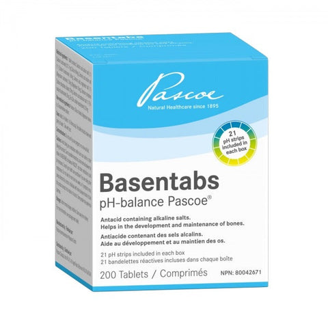 Basentabs pH-Balance - 200tabs - Pascoe - Health & Body Nutrition