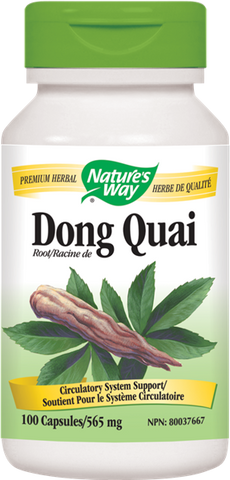 Dong Quai 565mg - Nature’s Way - 100caps - Health & Body Nutrition
