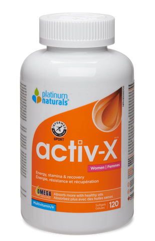 Activ-X - Women- 120 softgels - Platinum Naturals - Health & Body Nutrition