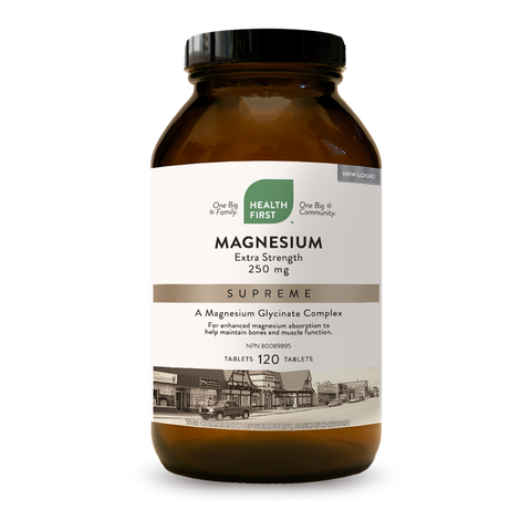 Magnesium Supreme Extra Strength - 120tabs - Health First - Health & Body Nutrition