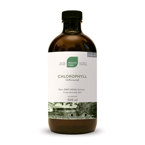Chlorophyll Unflavoured - 500ml - Health First - Health & Body Nutrition