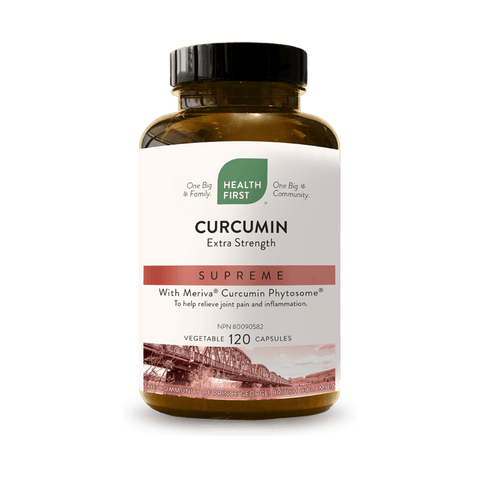 Curcumin Supreme extra strength - 120 vcaps - Health First - Health & Body Nutrition