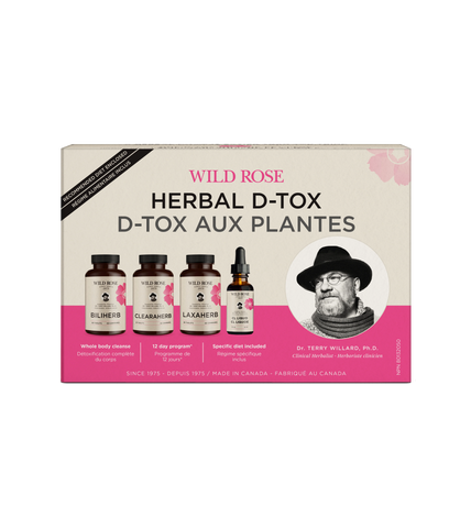 Wild Rose Herbal D-Tox - 12 Day Program - Health & Body Nutrition 