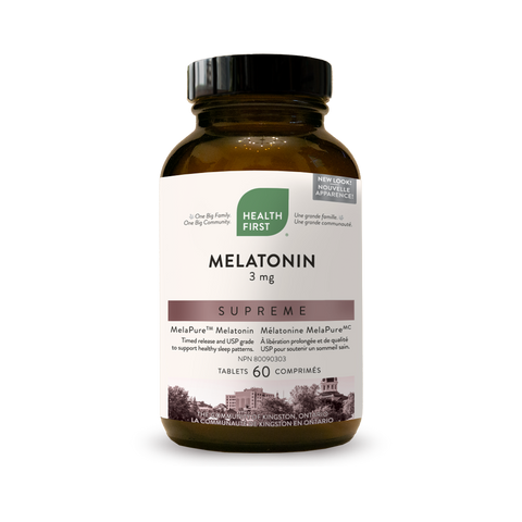 Melatonin Supreme 3mg - 60tabs - Health First - Health & Body Nutrition