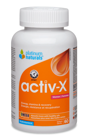 Activ-X Women - 60 softgels - Platinum Naturals - Health & Body Nutrition