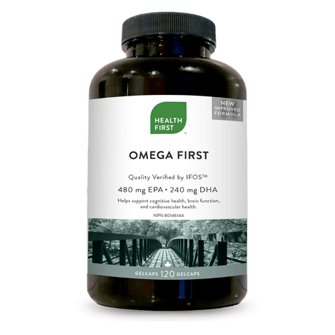 Omega-First - 120 Softgels- Health First - Health & Body Nutrition
