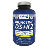 Bio Active D3 + K2 - 300 softgels - NAKA - Health & Body Nutrition