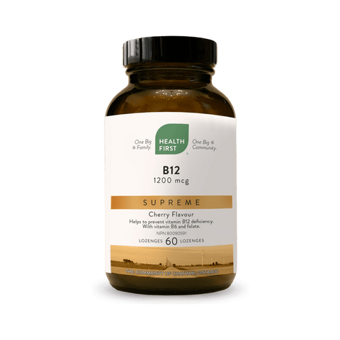 B12 Supreme - 60 tabs - Health First - Health & Body Nutrition