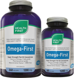 Omega First - Bonus 240+60 Softgels- Health First - Health & Body Nutrition