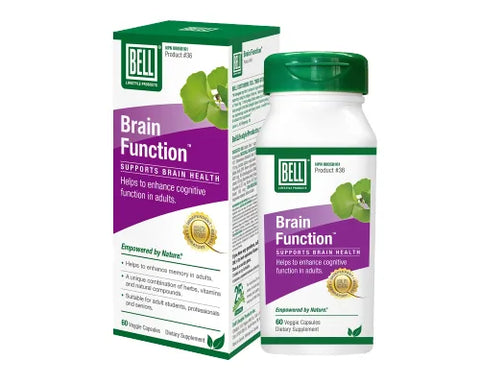 Brain Function - 60vcaps - Bell - Health & Body Nutrition