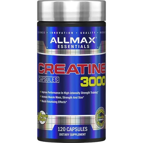 Creatine Capsules 3000 -120cap - Allmax - Health & Body Nutrition