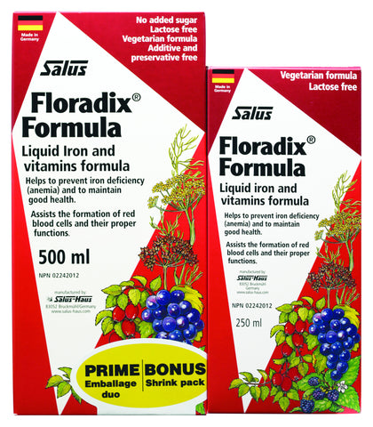 Floradix® Formula - Bonus Pack 500ml+250ml - Salus® - Health & Body Nutrition 
