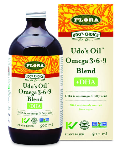 Udo's Choice® Udo’s Oil™ Omega 3+6+9 Blend +DHA-Flora - Health & Body Nutrition 