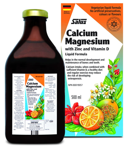 Calcium Magnesium - 500ml - Salus - Health & Body Nutrition 