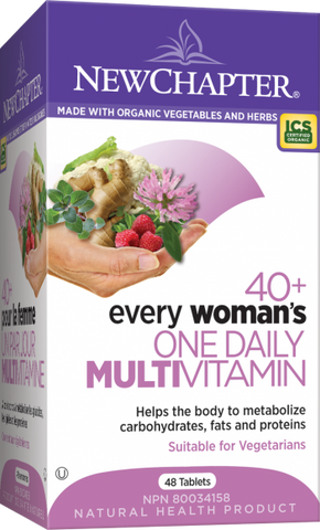 Every Woman’s One Daily 40+ Multivitamin - 48tabs - NewChapter - Health & Body Nutrition 