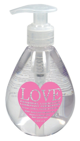 LOVE Personal Lubricant - 220ml - Lorna Vanderhaeghe Health & Body Nutrition LOVE Personal Lubricant - 220ml - Lorna Vanderhaeghe Health & Body Nutrition