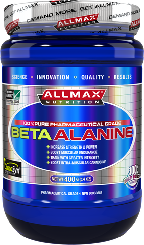 Beta Alanine 400g - Allmax Nutrition - Health & Body Nutrition 