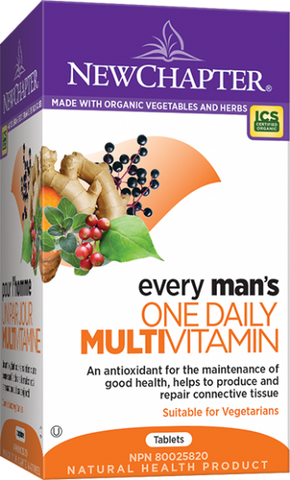 Every Man’s One Daily Multivitamin - NewChapter - Health & Body Nutrition 