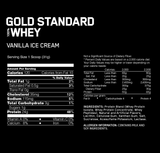 Gold Standard 100% Whey Protein-Optimum Nutrition-5LB-Vanilla Ice Cream - Health & Body Nutrition 
